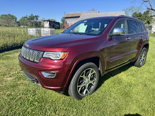 Red 2021 Jeep Grand Cherokee Overland