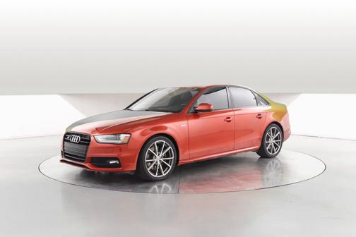Red 2015 Audi S4 3.0T Premium Plus