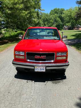 Red 1994 GMC Sierra 1500 SL Extended Cab
