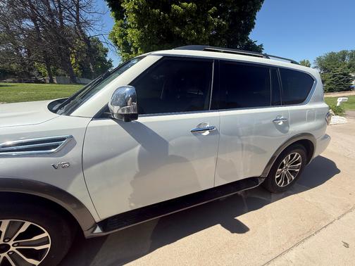 White 2020 Nissan Armada SL