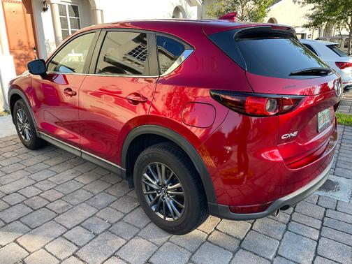 Red 2019 Mazda CX-5 Sport