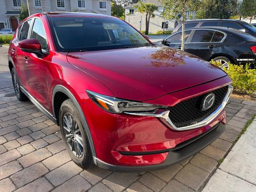 Red 2019 Mazda CX-5 Sport