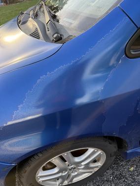 Blue 2008 Honda Fit Sport