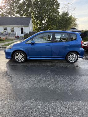 Blue 2008 Honda Fit Sport