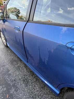 Blue 2008 Honda Fit Sport