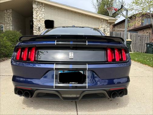 Blue 2018 Ford Shelby GT350 Base