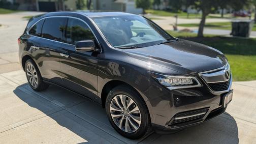 Gray 2015 Acura MDX 3.5L Technology Package