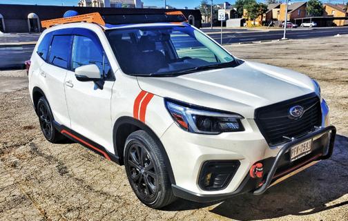 White 2021 Subaru Forester Sport