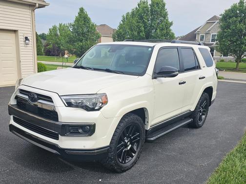 White 2020 Toyota 4Runner Nightshade