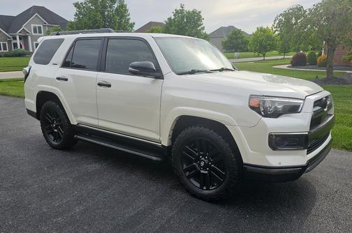 White 2020 Toyota 4Runner Nightshade