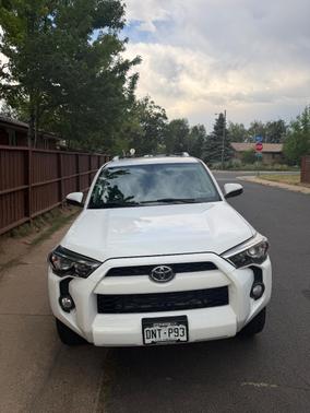 White 2016 Toyota 4Runner SR5