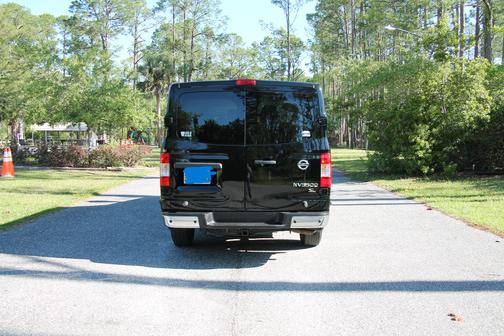 Black 2019 Nissan NV Passenger NV3500 HD SL V8
