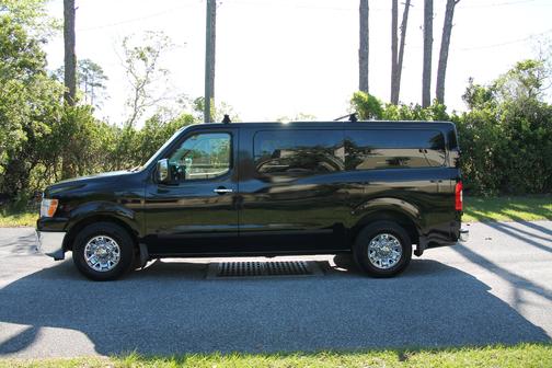 Black 2019 Nissan NV Passenger NV3500 HD SL V8