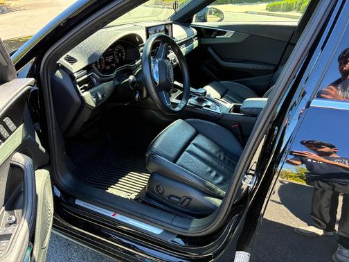 Black 2023 Audi A4 45 S line Premium Plus