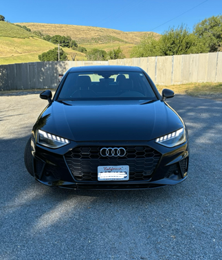 Black 2023 Audi A4 45 S line Premium Plus