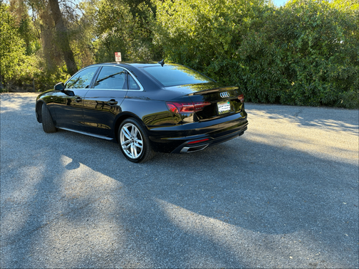Black 2023 Audi A4 45 S line Premium Plus