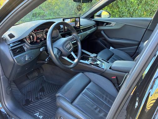 Black 2023 Audi A4 45 S line Premium Plus