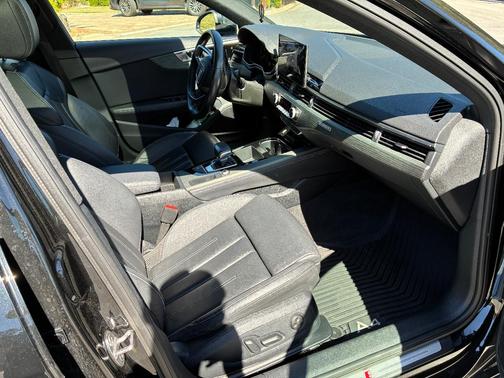 Black 2023 Audi A4 45 S line Premium Plus