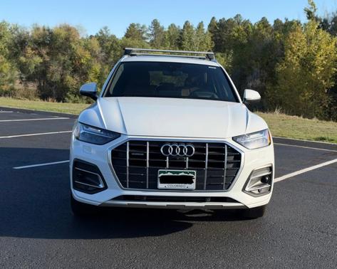 White 2021 Audi Q5 45 Prestige