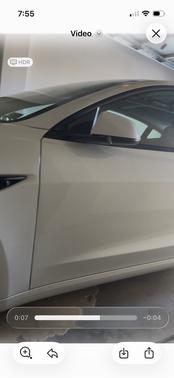 White 2022 Tesla Model 3 Long Range