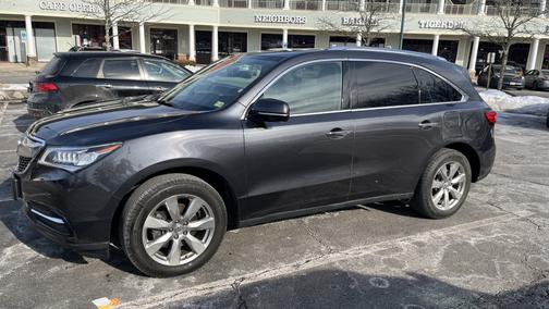Gray 2015 Acura MDX 3.5L Advance Pkg w/Entertainment Pkg