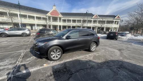 Gray 2015 Acura MDX 3.5L Advance Pkg w/Entertainment Pkg