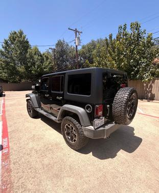 Black 2017 Jeep Wrangler Unlimited Sport