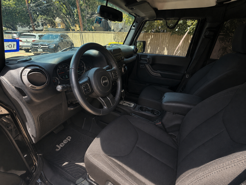 Black 2017 Jeep Wrangler Unlimited Sport