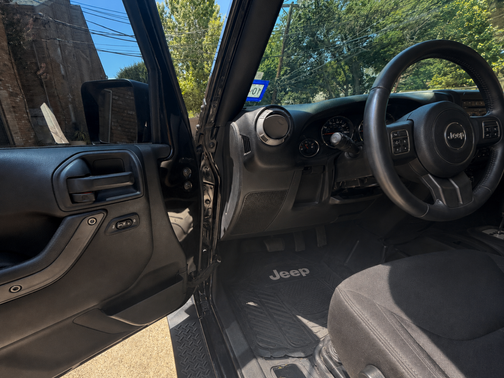 Black 2017 Jeep Wrangler Unlimited Sport