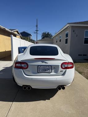White 2013 Jaguar XK R