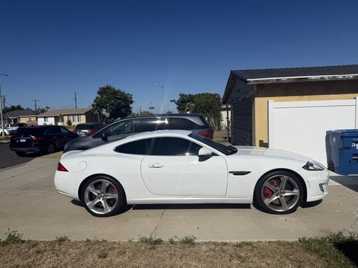 White 2013 Jaguar XK R