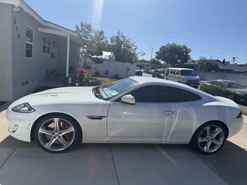 White 2013 Jaguar XK R