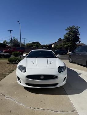 White 2013 Jaguar XK R