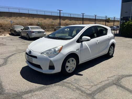 White 2012 Toyota Prius c Two