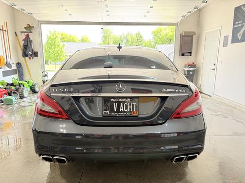 Black 2015 Mercedes-Benz CLS-Class CLS 63 AMG S-Model 4MATIC
