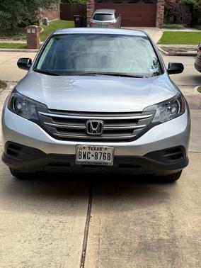 Silver 2013 Honda CR-V LX