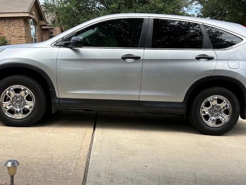 Silver 2013 Honda CR-V LX
