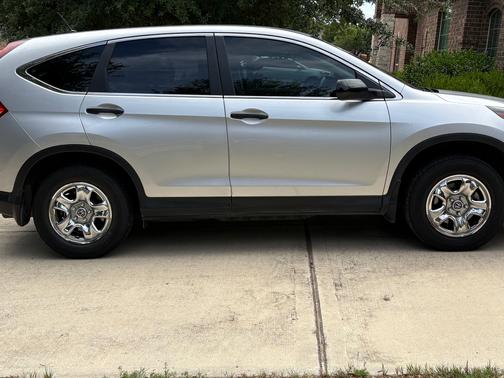 Silver 2013 Honda CR-V LX