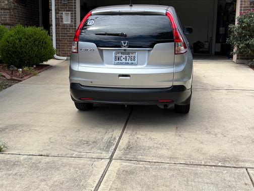 Silver 2013 Honda CR-V LX