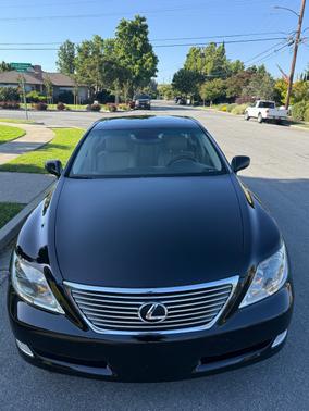 Black 2007 Lexus LS 460 Base