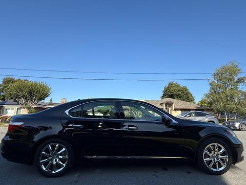 Black 2007 Lexus LS 460 Base