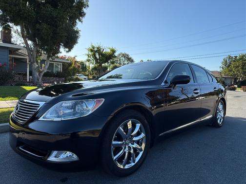 Black 2007 Lexus LS 460 Base