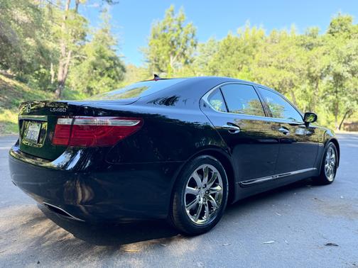 Black 2007 Lexus LS 460 Base