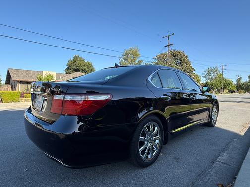 Black 2007 Lexus LS 460 Base