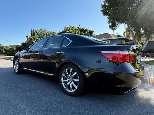 Black 2007 Lexus LS 460 Base