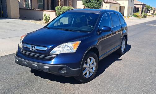 Blue 2007 Honda CR-V EX-L w/Navigation