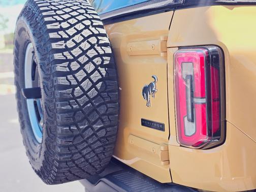 Yellow 2024 Ford Bronco Heritage Limited Edition