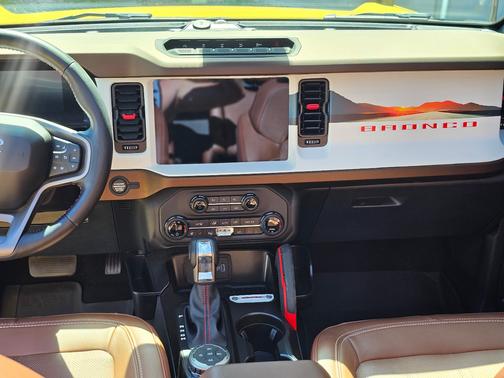 Yellow 2024 Ford Bronco Heritage Limited Edition