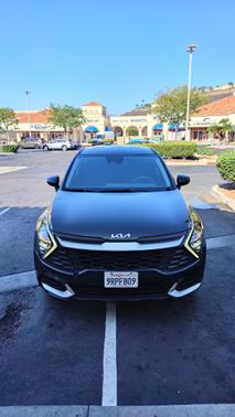 Black 2025 Kia Sportage Hybrid LX