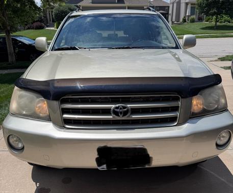 Beige 2003 Toyota Highlander Limited